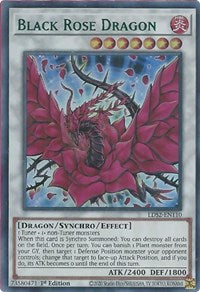 Black Rose Dragon (Green) [LDS2-EN110] Ultra Rare | North Game Den
