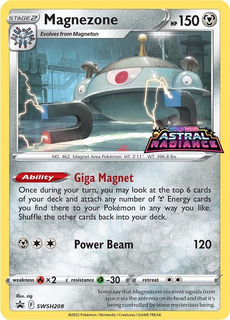 Magnezone (SWSH208) [Sword & Shield: Black Star Promos] | North Game Den