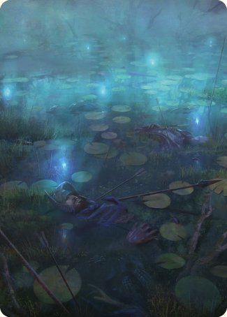 The Dead Marshes Art Card [The Lord of the Rings: Tales of Middle-earth Art Series] | North Game Den