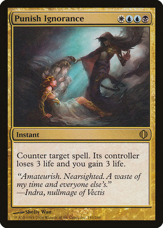 Punish Ignorance [Shards of Alara] | North Game Den