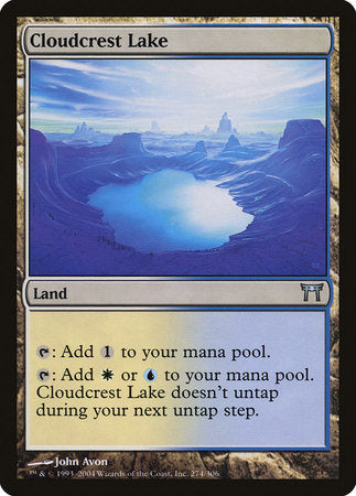 Cloudcrest Lake [Champions of Kamigawa] | North Game Den