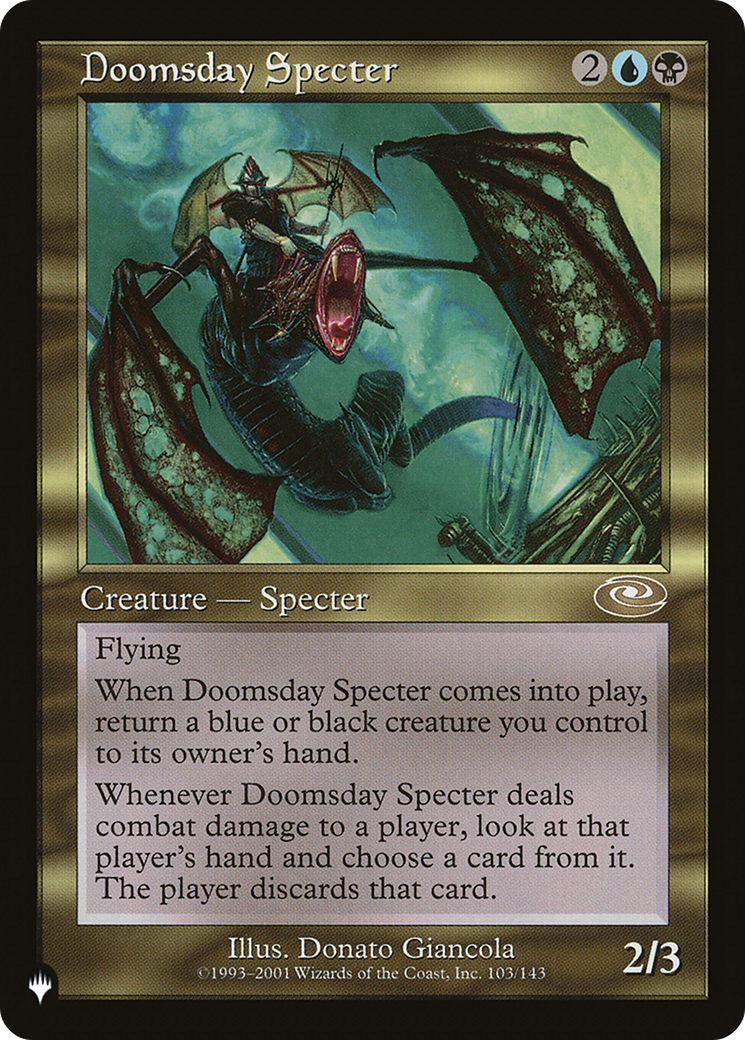 Doomsday Specter [The List] | North Game Den