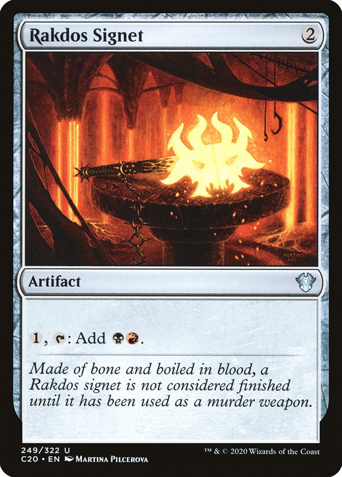 Rakdos Signet [Commander 2020] | North Game Den