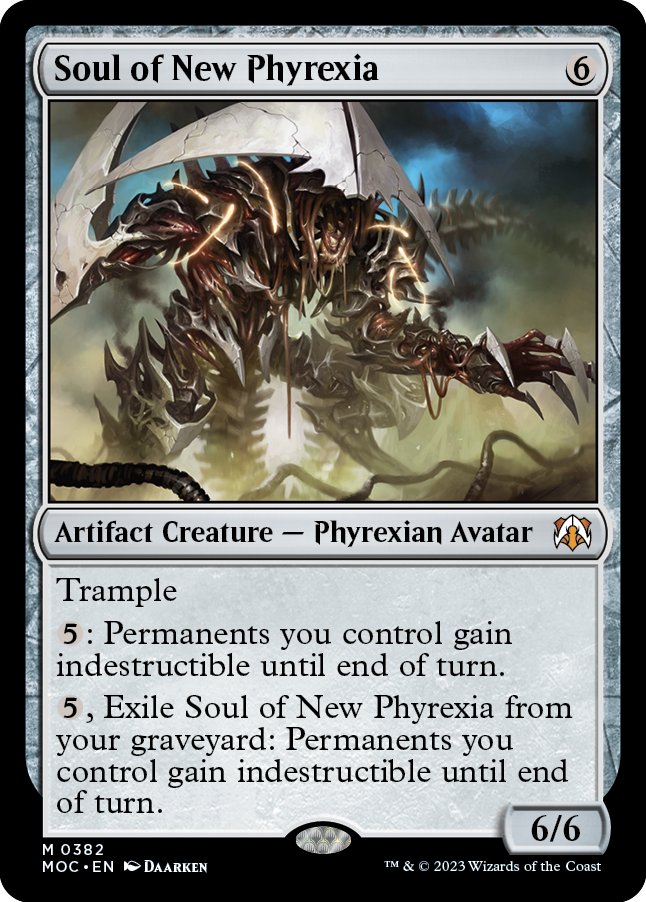 Soul of New Phyrexia [March of the Machine Commander] | North Game Den