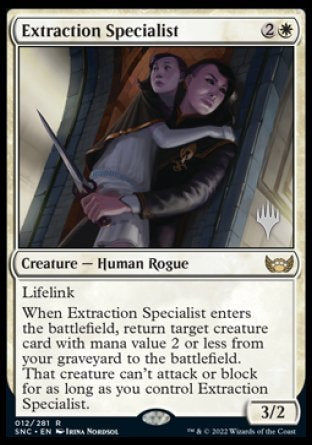 Extraction Specialist (Promo Pack) [Streets of New Capenna Promos] | North Game Den