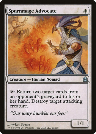 Spurnmage Advocate [Commander 2011] | North Game Den