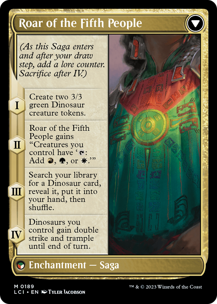 Huatli, Poet of Unity // Roar of the Fifth People [The Lost Caverns of Ixalan] | North Game Den