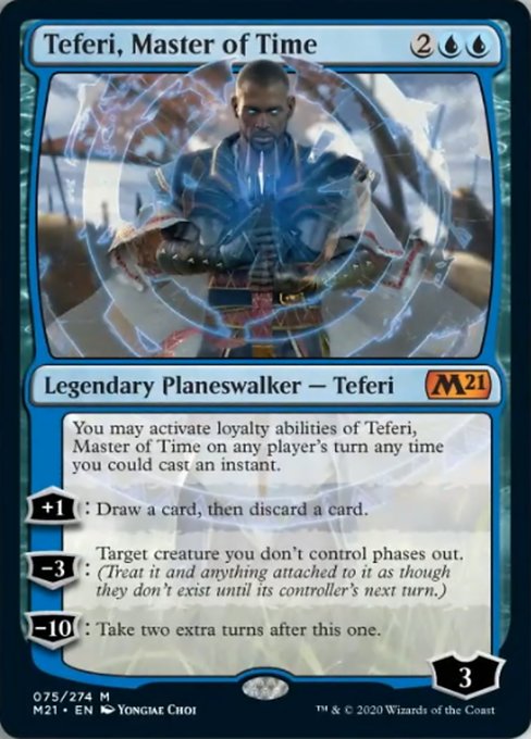 Teferi, Master of Time [Core Set 2021] | North Game Den