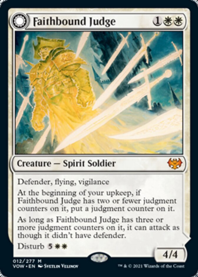 Faithbound Judge // Sinner's Judgment [Innistrad: Crimson Vow] | North Game Den
