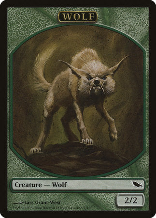 Wolf Token [Shadowmoor Tokens] | North Game Den