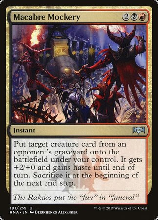 Macabre Mockery [Ravnica Allegiance] | North Game Den