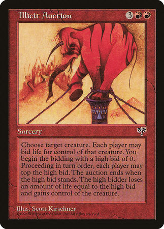 Illicit Auction [Mirage] | North Game Den