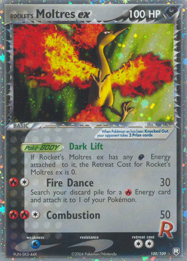 Rocket's Moltres ex (100/109) [EX: Team Rocket Returns] | North Game Den