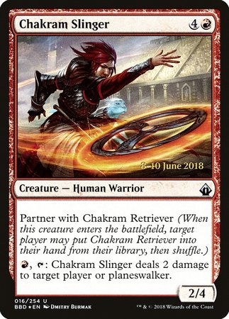 Chakram Slinger [Battlebond Promos] | North Game Den