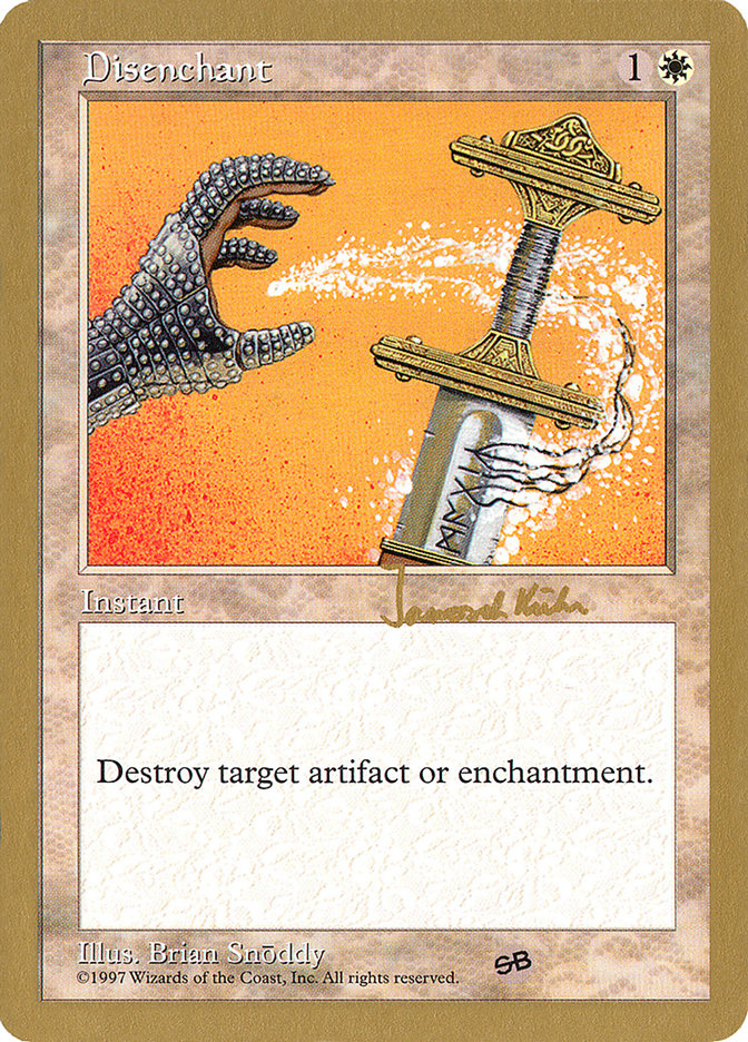 Disenchant (Janosch Kuhn) (SB) [World Championship Decks 1997] | North Game Den