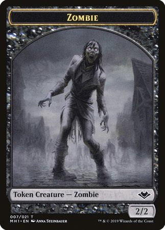 Zombie Token (007) [Modern Horizons Tokens] | North Game Den