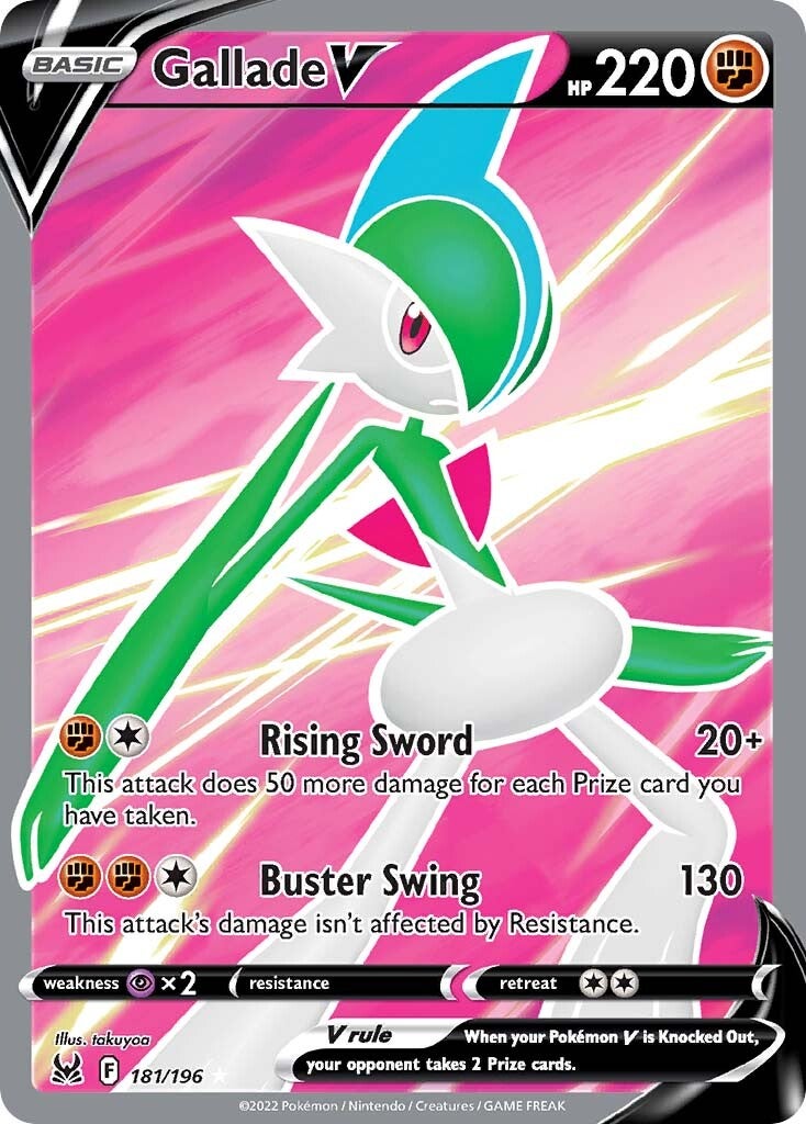 Gallade V (181/196) [Sword & Shield: Lost Origin] | North Game Den