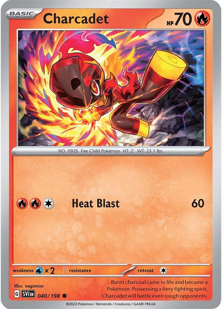 Charcadet (040/198) [Scarlet & Violet: Base Set] | North Game Den