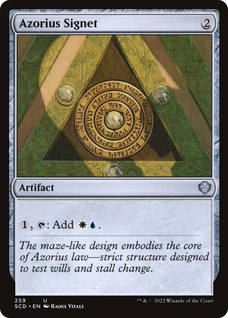 Azorius Signet [Starter Commander Decks] | North Game Den