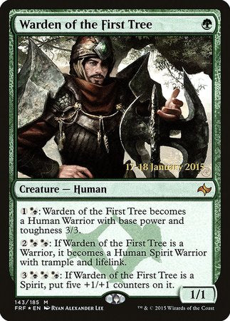 Warden of the First Tree [Fate Reforged Promos] | North Game Den