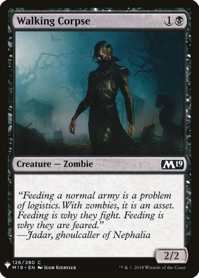 Walking Corpse [Mystery Booster] | North Game Den