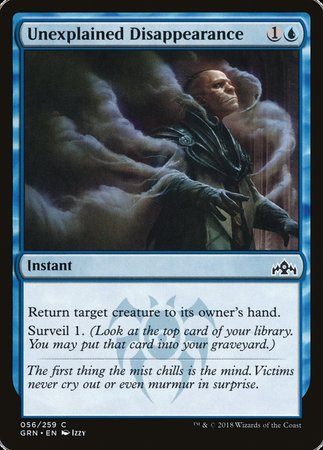 Unexplained Disappearance [Guilds of Ravnica] | North Game Den