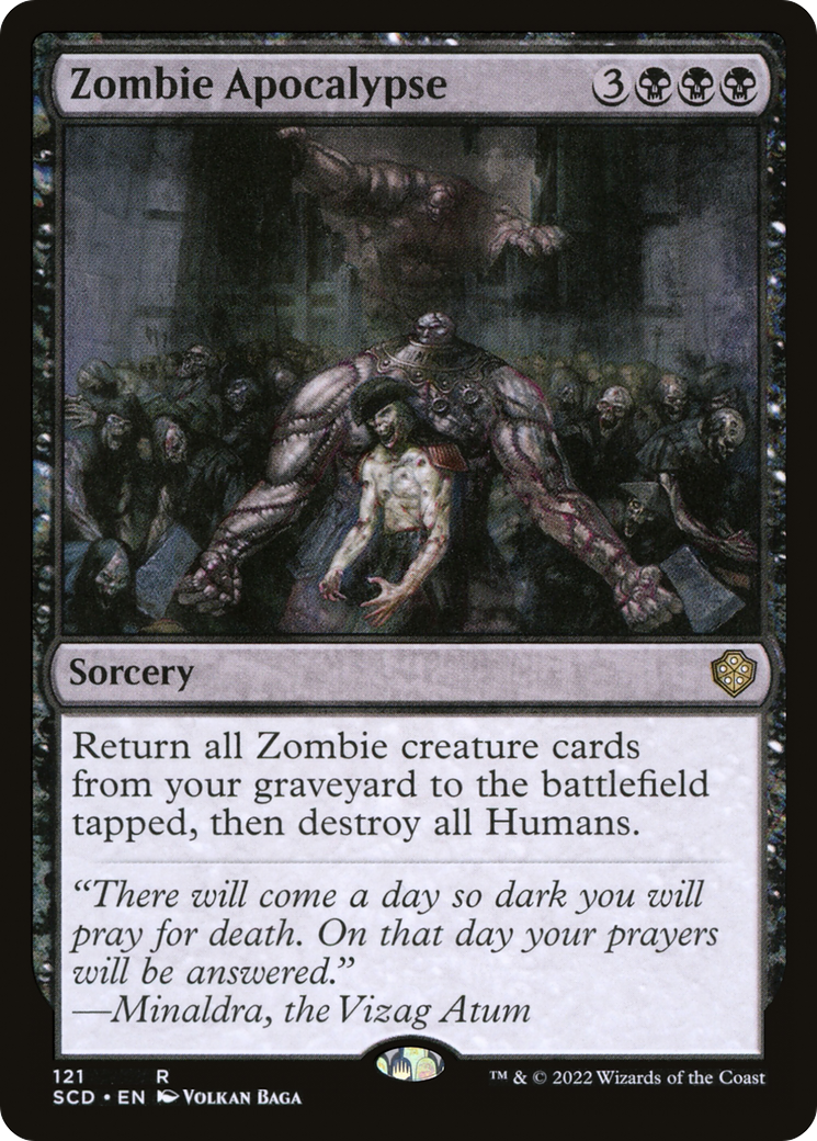 Zombie Apocalypse [Starter Commander Decks] | North Game Den