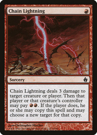 Chain Lightning [Premium Deck Series: Fire and Lightning] | North Game Den