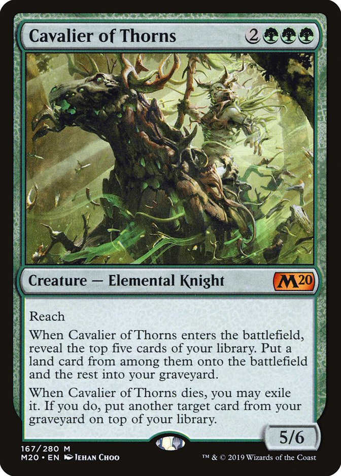 Cavalier of Thorns [Core Set 2020] | North Game Den