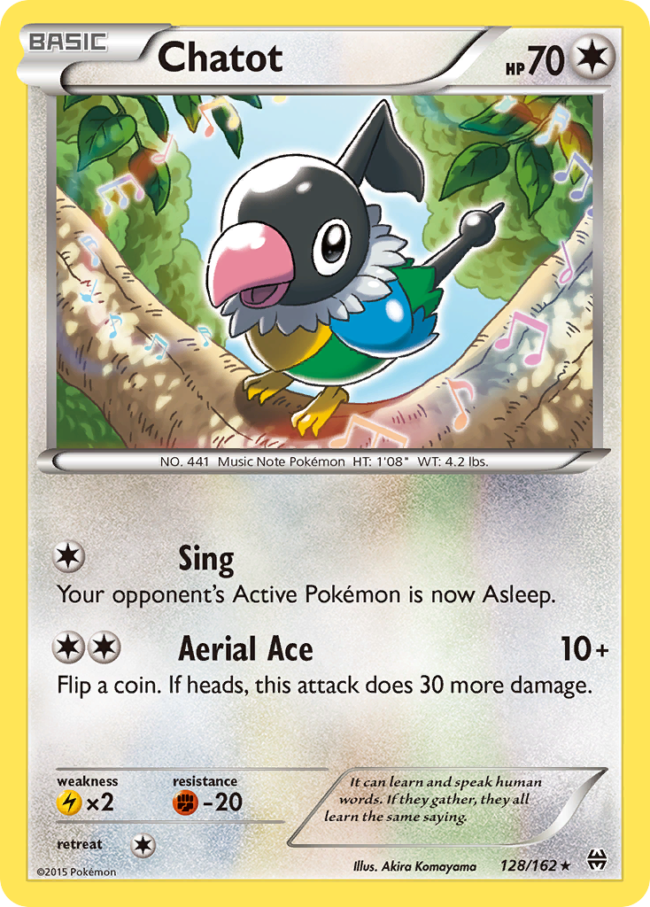 Chatot (128/162) [XY: BREAKthrough] | North Game Den