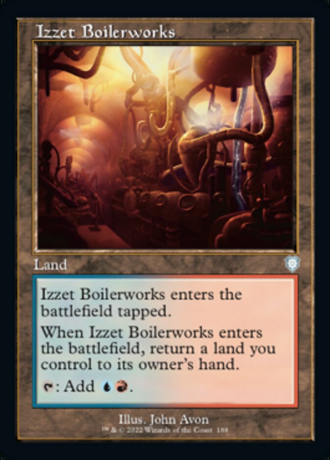 Izzet Boilerworks (Retro) [The Brothers' War Commander] | North Game Den