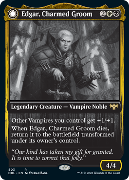 Edgar, Charmed Groom // Edgar Markov's Coffin [Innistrad: Double Feature] | North Game Den