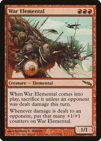 War Elemental [Mirrodin] | North Game Den