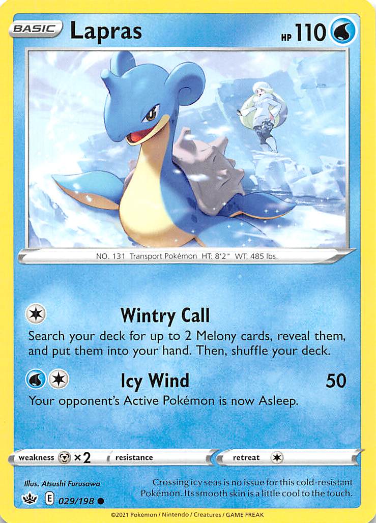 Lapras (029/198) [Sword & Shield: Chilling Reign] | North Game Den