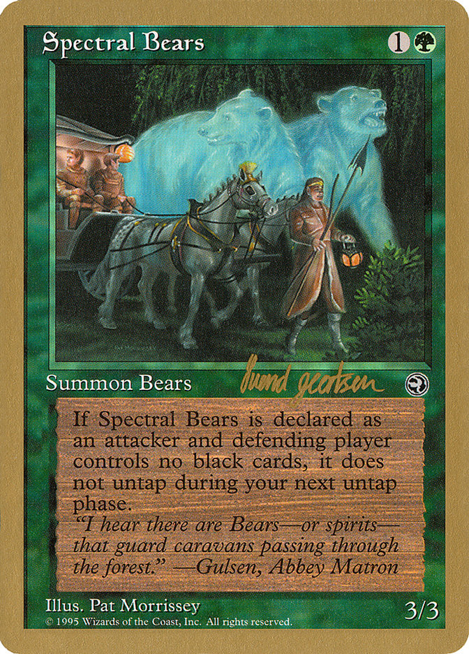 Spectral Bears (Svend Geertsen) [World Championship Decks 1997] | North Game Den