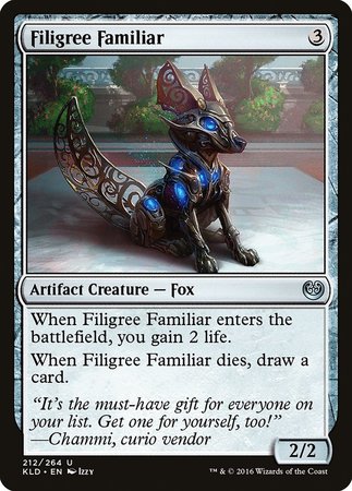 Filigree Familiar [Kaladesh] | North Game Den