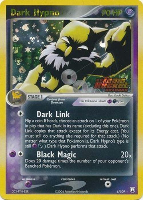 Dark Hypno (6/109) (Stamped) [EX: Team Rocket Returns] | North Game Den