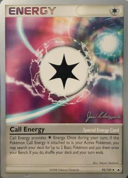 Call Energy (92/100) (Psychic Lock - Jason Klaczynski) [World Championships 2008] | North Game Den