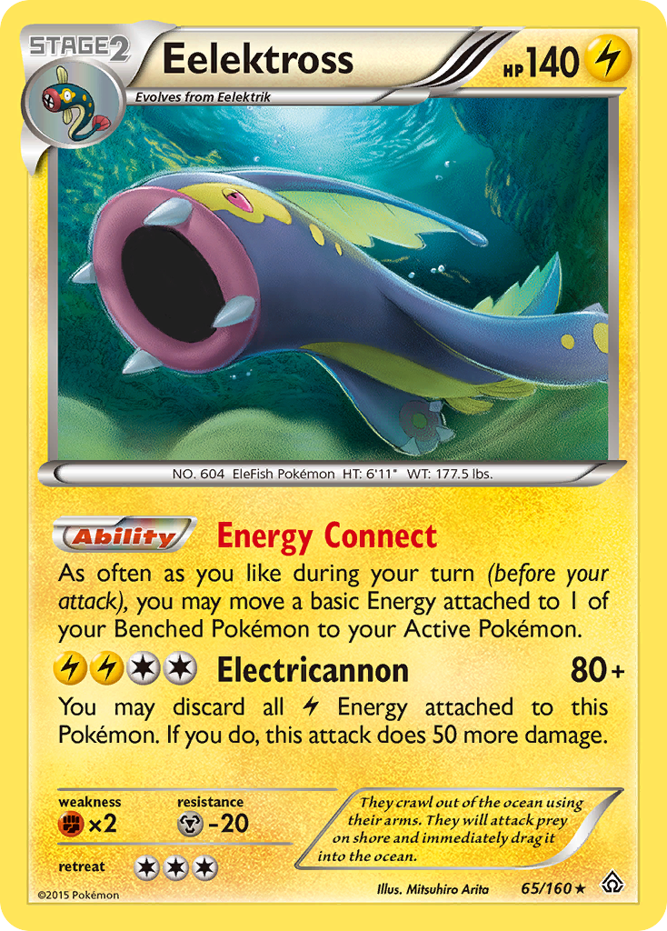 Eelektross (65/160) [XY: Primal Clash] | North Game Den