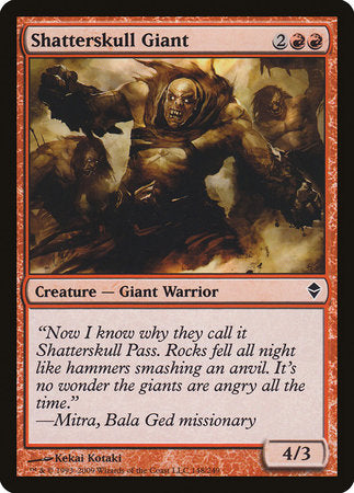 Shatterskull Giant [Zendikar] | North Game Den