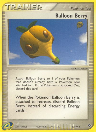 Balloon Berry (82/97) [EX: Dragon] | North Game Den