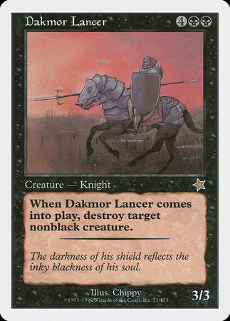 Dakmor Lancer [Starter 1999] | North Game Den