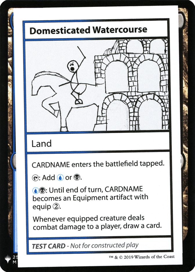 Domesticated Watercourse [Mystery Booster Playtest Cards] | North Game Den