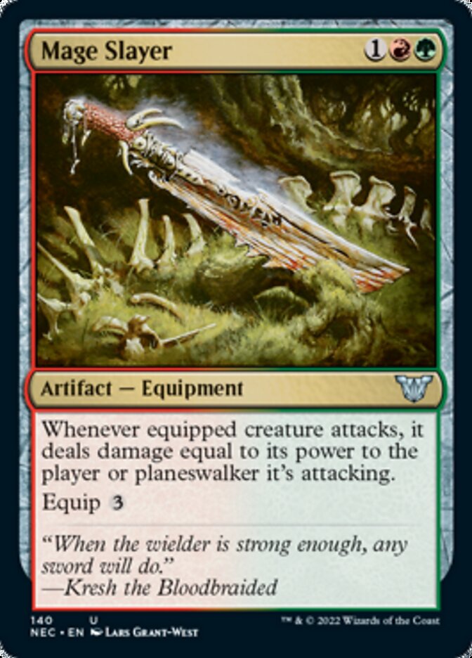 Mage Slayer [Kamigawa: Neon Dynasty Commander] | North Game Den