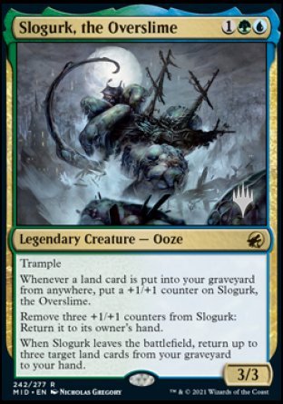 Slogurk, the Overslime (Promo Pack) [Innistrad: Midnight Hunt Promos] | North Game Den