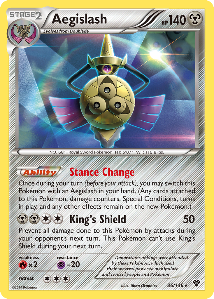 Aegislash (86/146) [XY: Base Set] | North Game Den