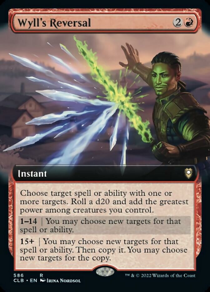 Wyll's Reversal (Extended Art) [Commander Legends: Battle for Baldur's Gate] | North Game Den
