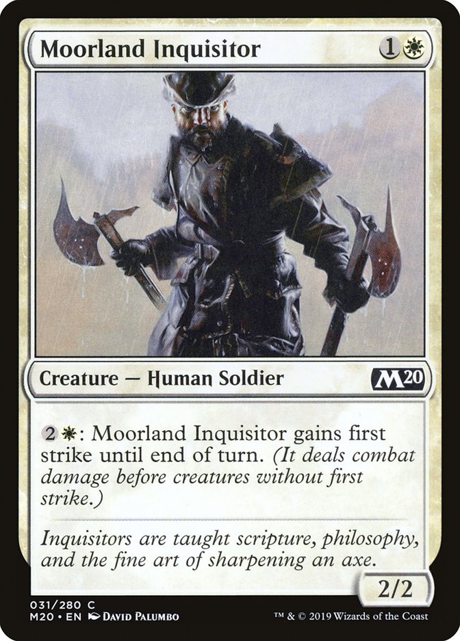 Moorland Inquisitor [Core Set 2020] | North Game Den