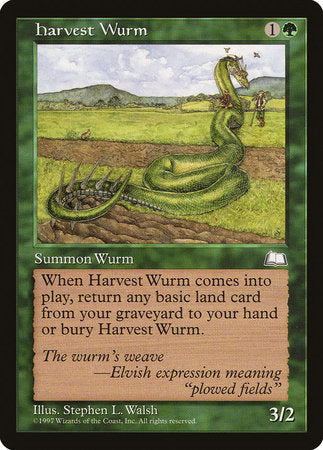 Harvest Wurm [Weatherlight] | North Game Den