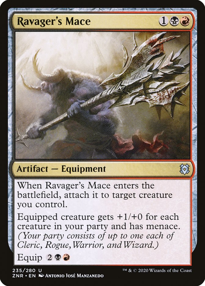 Ravager's Mace [Zendikar Rising] | North Game Den